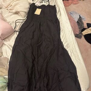 Elan Black Maxi Dress